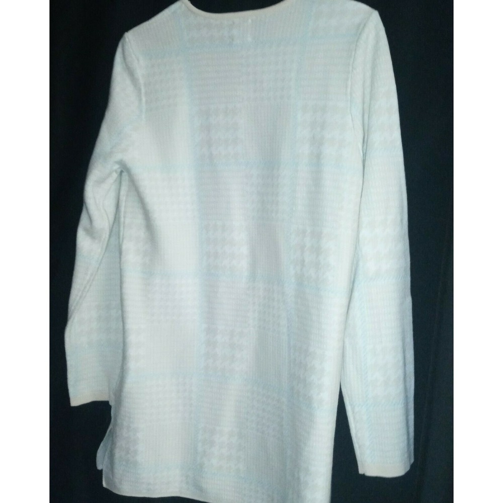Anne Klein Sz  Medium  Open Cardigan Long knit Women's Mfg $109 NEW - Picture 6 of 11
